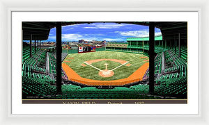 Navin Field 1937 - Framed Print