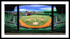 Navin Field 1937 - Framed Print