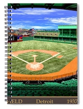 Load image into Gallery viewer, Navin Field 1937 - Spiral Notebook

