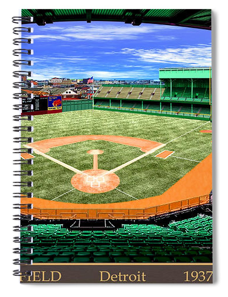 Navin Field 1937 - Spiral Notebook