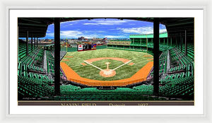 Navin Field 1937 - Framed Print