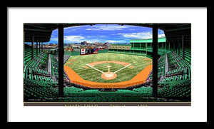 Navin Field 1937 - Framed Print