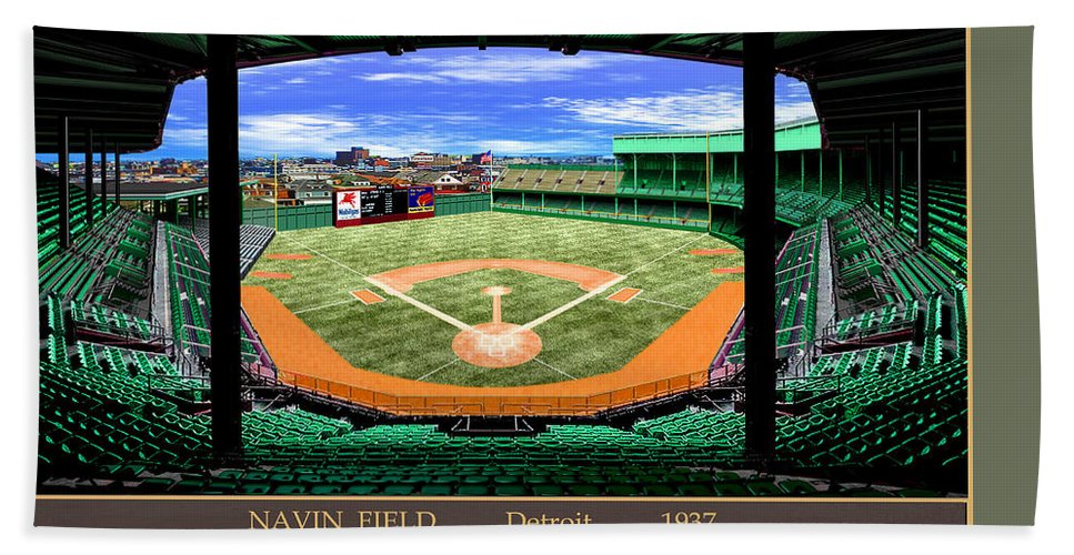 Navin Field 1937 - Bath Towel