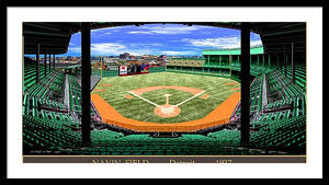 Navin Field 1937 - Framed Print