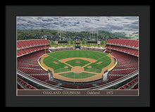 Load image into Gallery viewer, Oakland Coliseum 1972 - Framed Print
