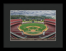 Load image into Gallery viewer, Oakland Coliseum 1972 - Framed Print
