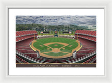 Load image into Gallery viewer, Oakland Coliseum 1972 - Framed Print
