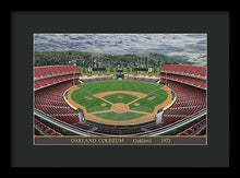 Load image into Gallery viewer, Oakland Coliseum 1972 - Framed Print
