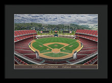 Load image into Gallery viewer, Oakland Coliseum 1972 - Framed Print
