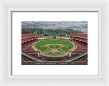 Load image into Gallery viewer, Oakland Coliseum 1972 - Framed Print
