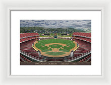 Load image into Gallery viewer, Oakland Coliseum 1972 - Framed Print
