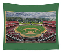 Load image into Gallery viewer, Oakland Coliseum 1972 - Tapestry
