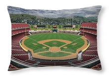 Load image into Gallery viewer, Oakland Coliseum 1972 - Throw Pillow
