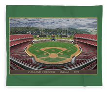 Load image into Gallery viewer, Oakland Coliseum 1972 - Blanket
