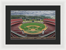 Load image into Gallery viewer, Oakland Coliseum 1972 - Framed Print
