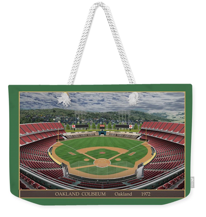 Oakland Coliseum 1972 - Weekender Tote Bag