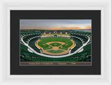 Load image into Gallery viewer, Oakland Coliseum 1989 - Framed Print
