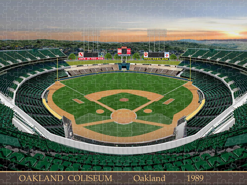 Oakland Coliseum 1989 - Puzzle