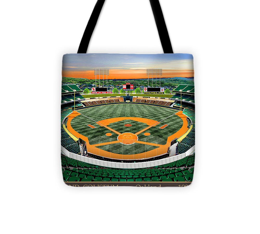 Oakland Coliseum 1989 - Tote Bag
