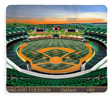 Load image into Gallery viewer, Oakland Coliseum 1989 - Blanket
