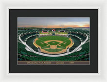 Load image into Gallery viewer, Oakland Coliseum 1989 - Framed Print
