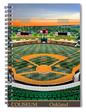 Load image into Gallery viewer, Oakland Coliseum 1989 - Spiral Notebook
