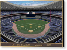 Load image into Gallery viewer, Olympic Stadium 1977 - Canvas Print
