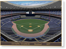 Load image into Gallery viewer, Olympic Stadium 1977 - Canvas Print
