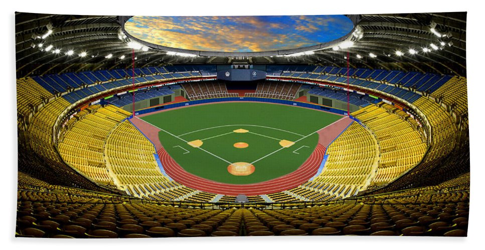 Olympic Stadium 1977 - Bath Towel