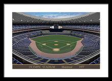 Load image into Gallery viewer, Olympic Stadium 1977 - Framed Print
