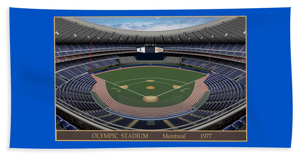 Olympic Stadium 1977 - Beach Towel