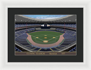 Olympic Stadium 1977 - Framed Print