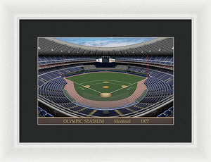 Olympic Stadium 1977 - Framed Print