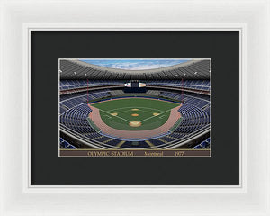 Olympic Stadium 1977 - Framed Print