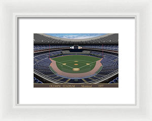 Olympic Stadium 1977 - Framed Print