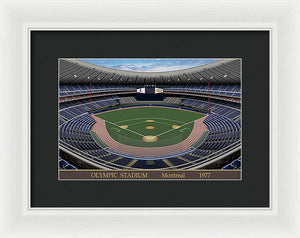 Olympic Stadium 1977 - Framed Print