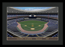 Load image into Gallery viewer, Olympic Stadium 1977 - Framed Print
