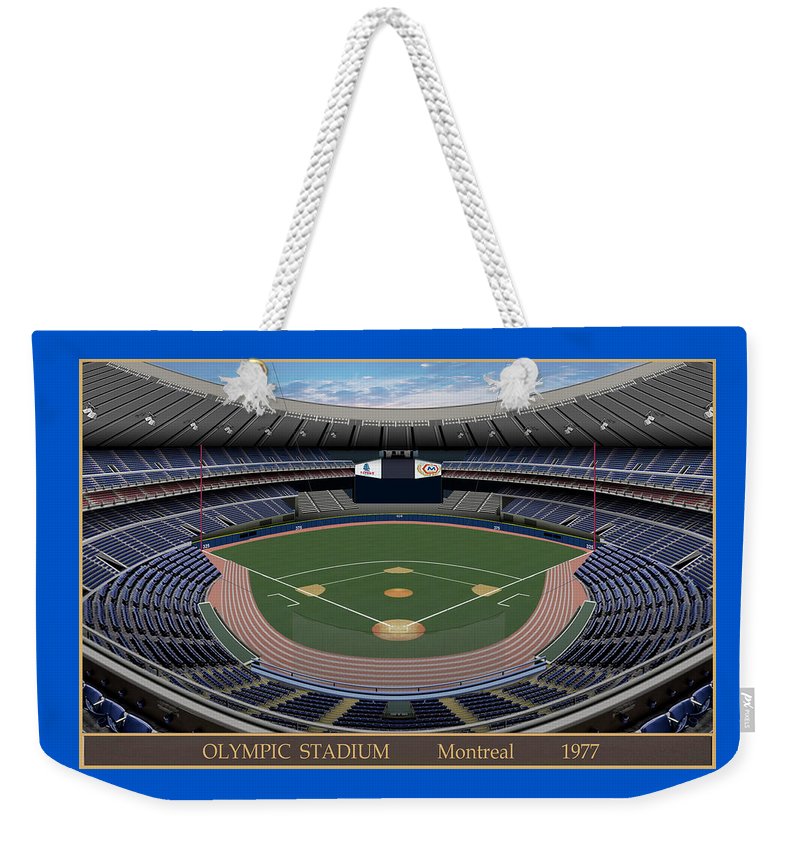 Olympic Stadium 1977 - Weekender Tote Bag