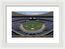 Load image into Gallery viewer, Olympic Stadium 1977 - Framed Print
