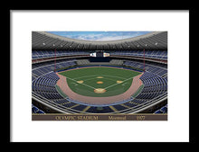 Load image into Gallery viewer, Olympic Stadium 1977 - Framed Print
