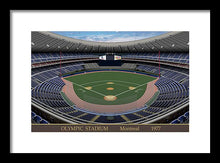 Load image into Gallery viewer, Olympic Stadium 1977 - Framed Print
