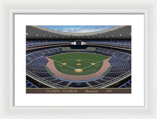 Load image into Gallery viewer, Olympic Stadium 1977 - Framed Print
