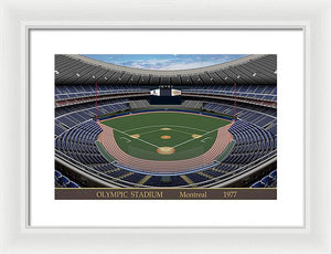 Olympic Stadium 1977 - Framed Print