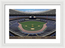 Load image into Gallery viewer, Olympic Stadium 1977 - Framed Print
