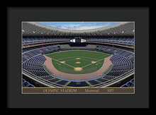 Load image into Gallery viewer, Olympic Stadium 1977 - Framed Print
