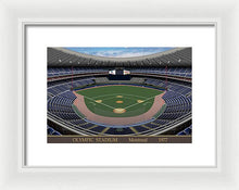 Load image into Gallery viewer, Olympic Stadium 1977 - Framed Print
