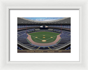 Olympic Stadium 1977 - Framed Print