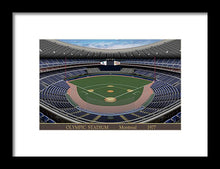 Load image into Gallery viewer, Olympic Stadium 1977 - Framed Print
