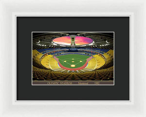 Olympic Stadium 1982 - Framed Print