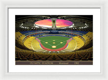 Load image into Gallery viewer, Olympic Stadium 1982 - Framed Print
